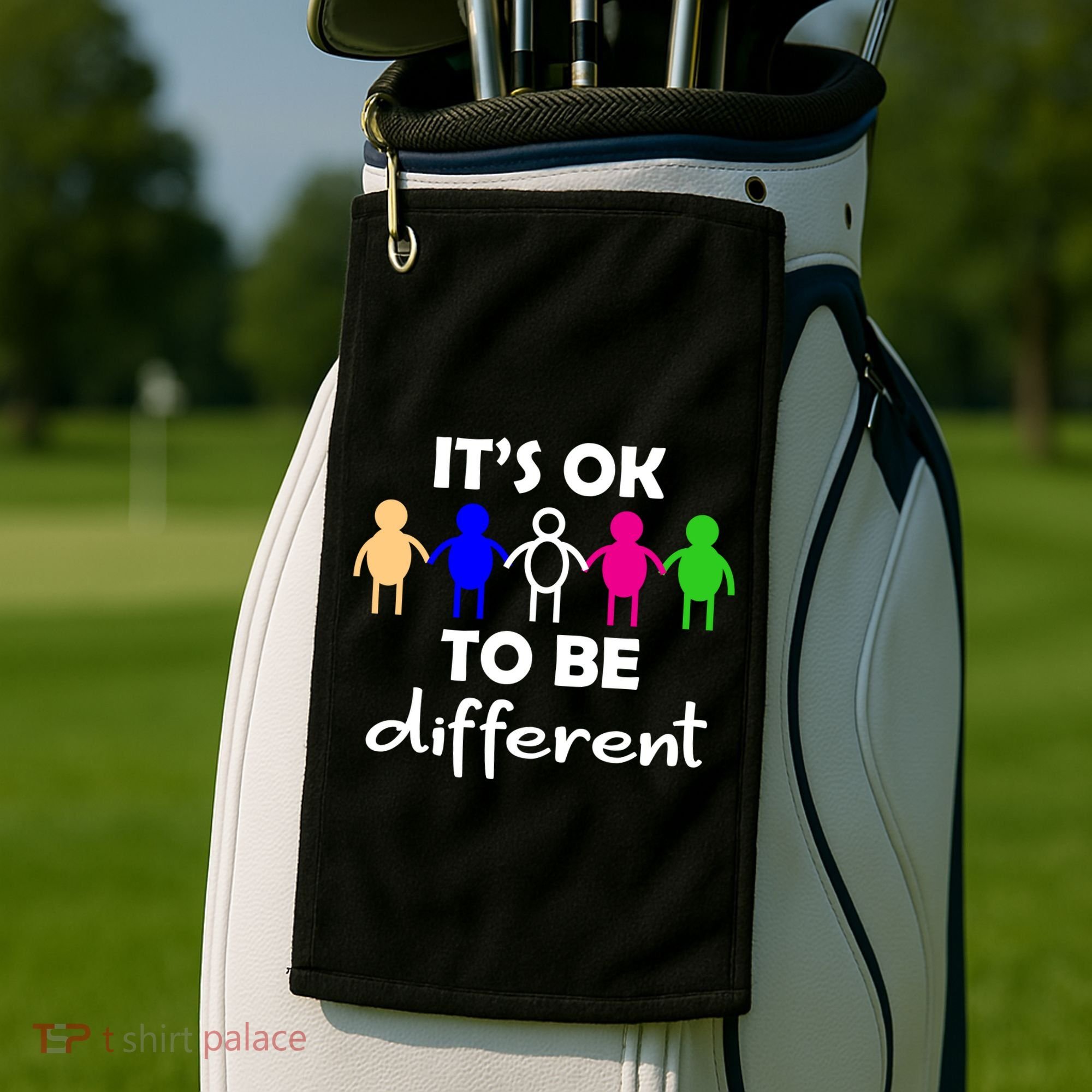 It's Ok To Be Different Equality Golf Towel