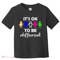 It's Ok To Be Different Equality Toddler T-Shirt thumb 0