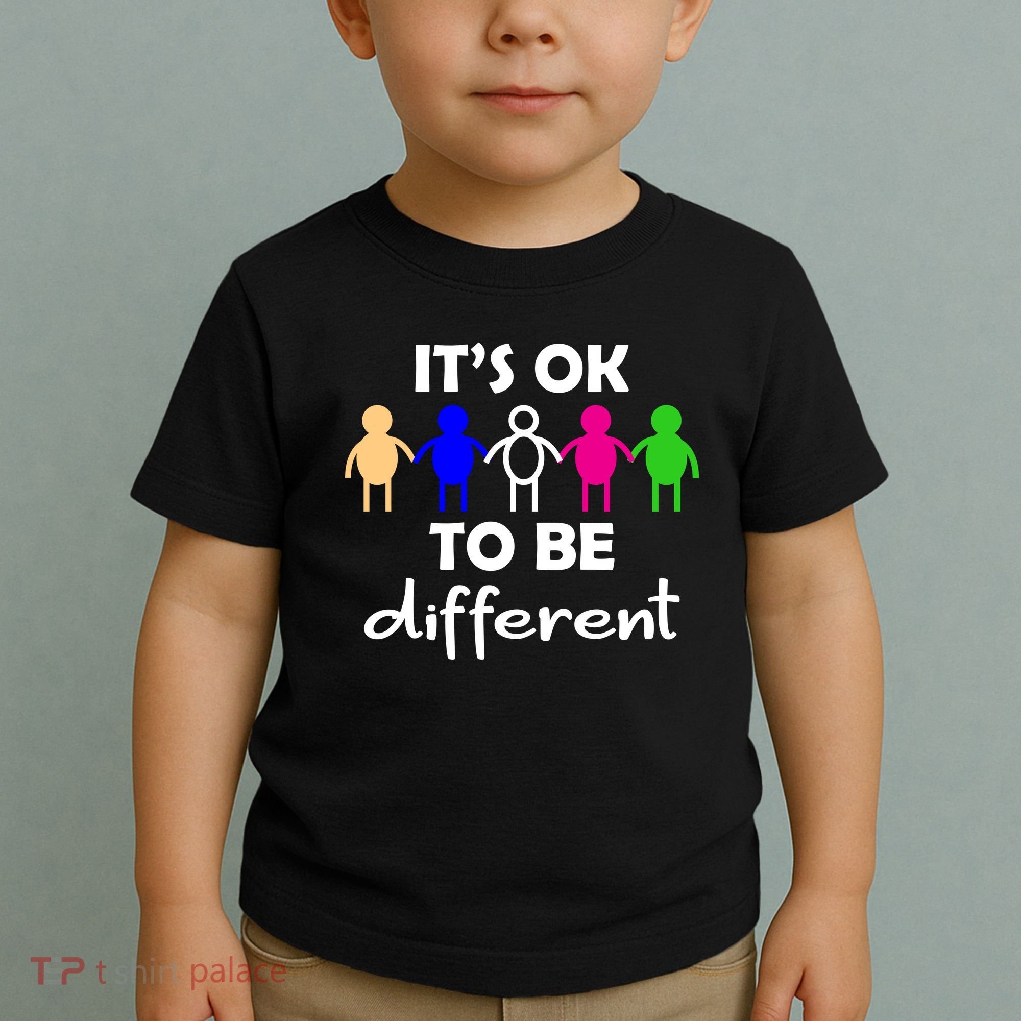It's Ok To Be Different Equality Toddler T-Shirt