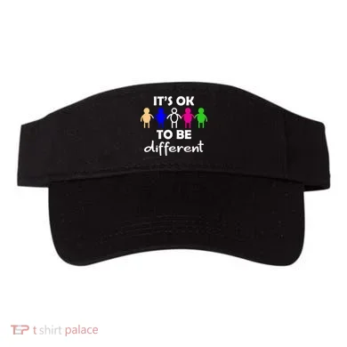 It's Ok To Be Different Equality Visor
