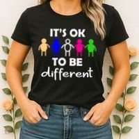 It's Ok To Be Different Equality Women's T-Shirt thumb 2