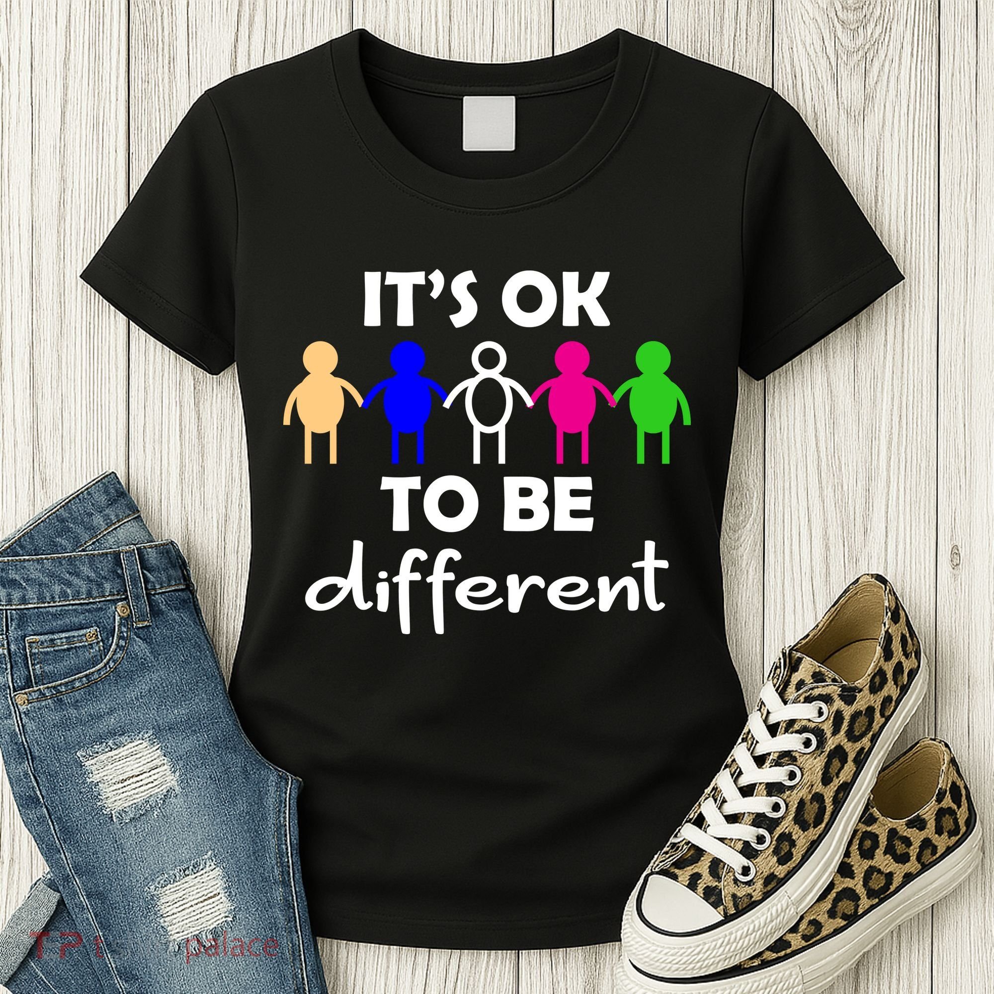 It's Ok To Be Different Equality Women's T-Shirt