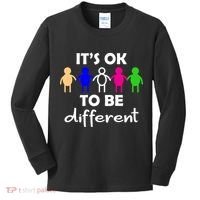 It's Ok To Be Different Equality Kids Long Sleeve Shirt thumb 0