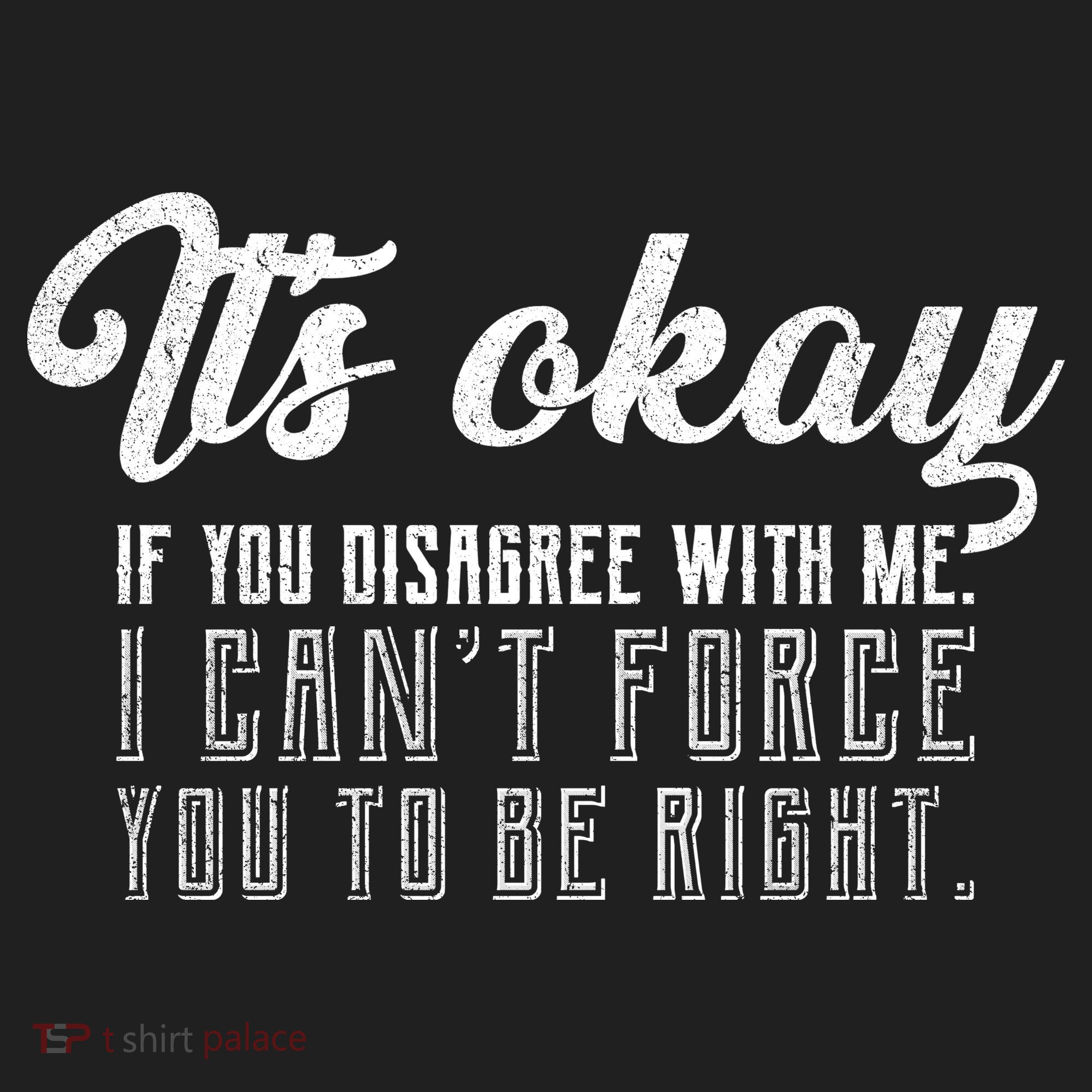 It's Okay Disagree With Me Funny Meme Hat