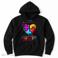 It's Okay To Be Different Autism Awareness Month Hoodie thumb 0