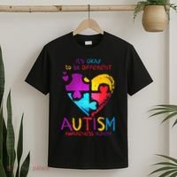 It's Okay To Be Different Autism Awareness Month T-Shirt thumb 2