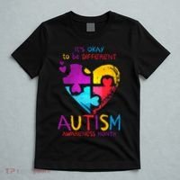 It's Okay To Be Different Autism Awareness Month T-Shirt thumb 5