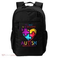 It's Okay To Be Different Autism Awareness Month Backpack thumb 0