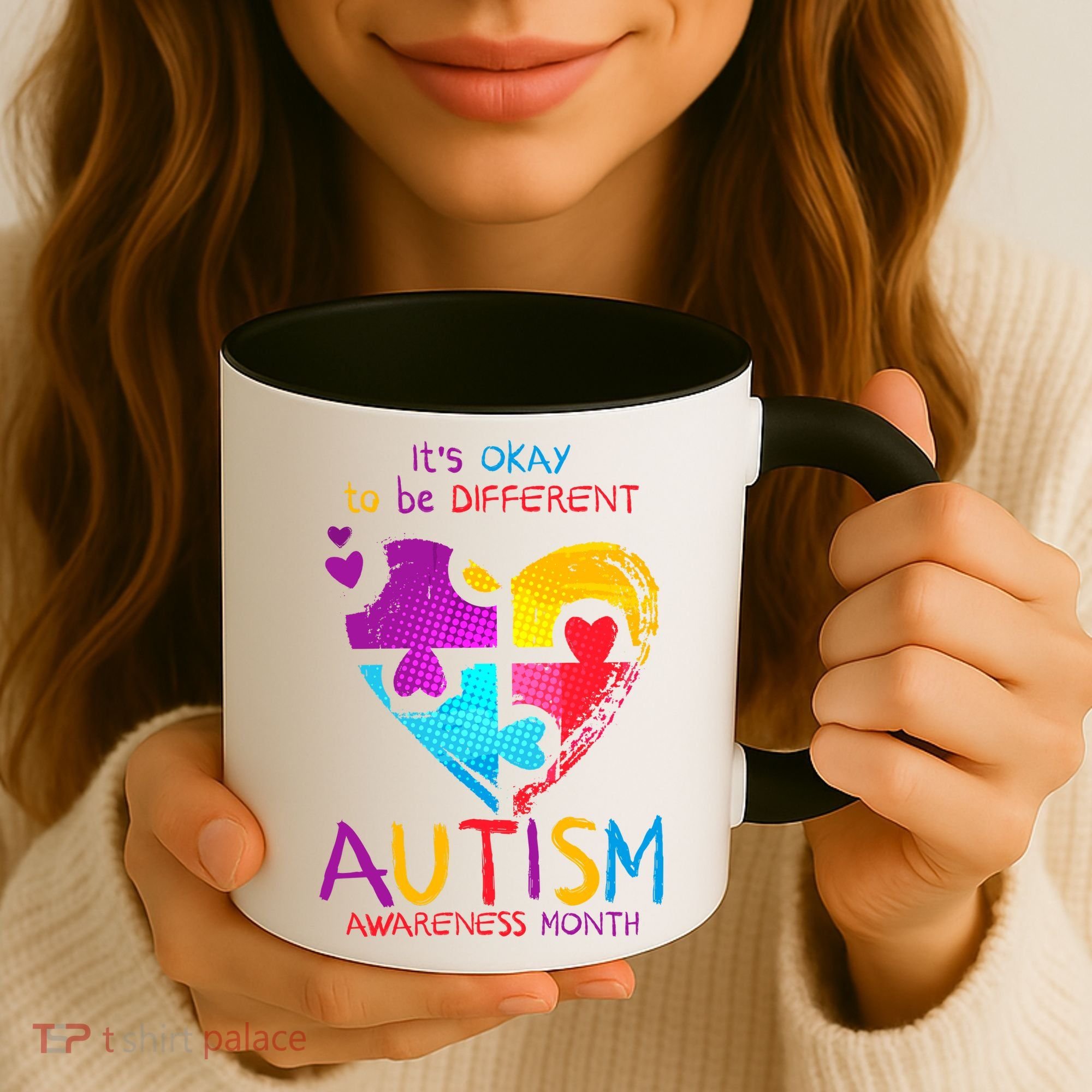 It's Okay To Be Different Autism Awareness Month Coffee Mug