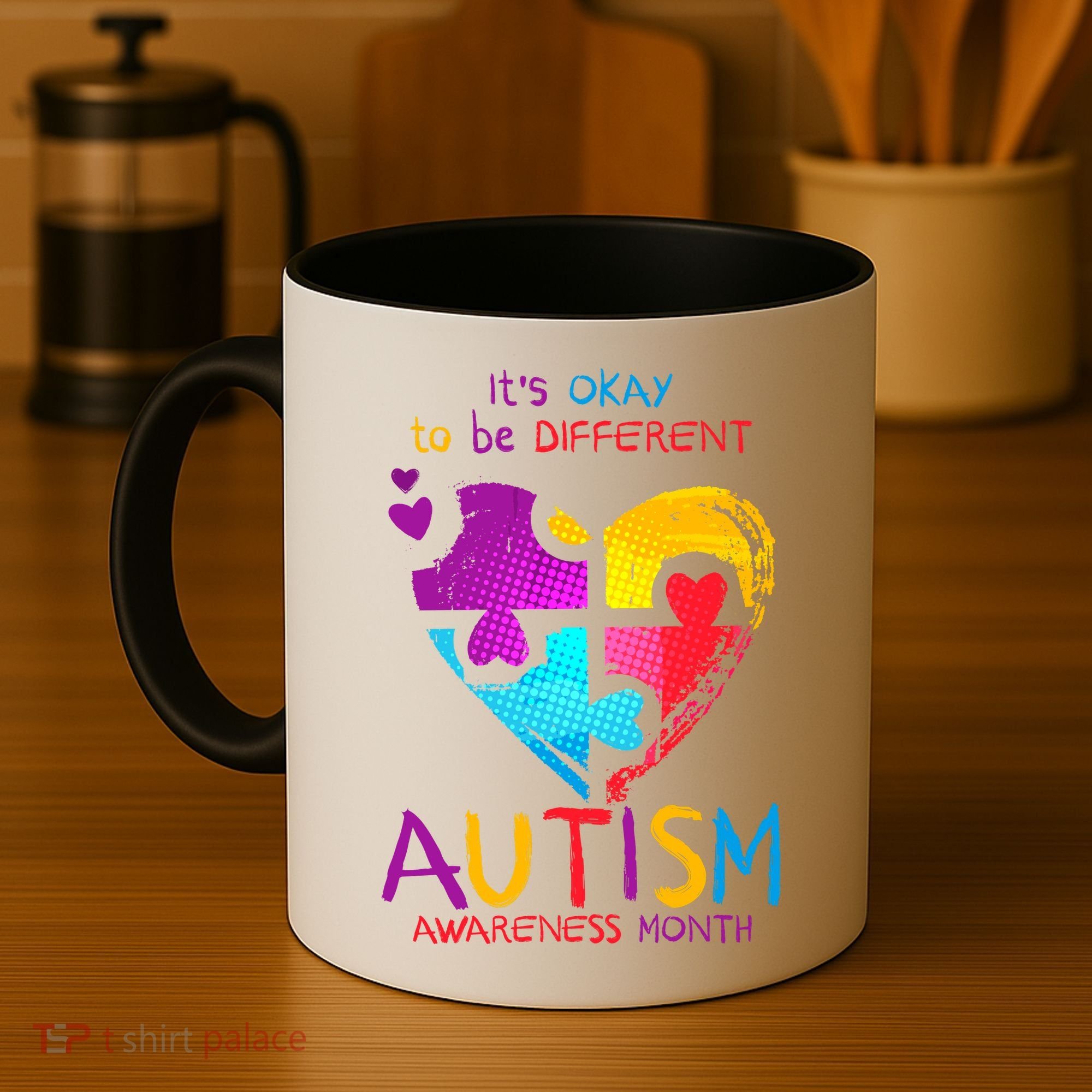 It's Okay To Be Different Autism Awareness Month Coffee Mug