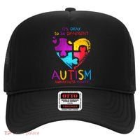 It's Okay To Be Different Autism Awareness Month Hat thumb 0