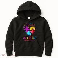 It's Okay To Be Different Autism Awareness Month Kids Hoodie thumb 0
