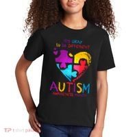 It's Okay To Be Different Autism Awareness Month Kids T-Shirt thumb 2
