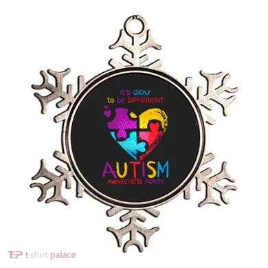 It's Okay To Be Different Autism Awareness Month1 Ornament