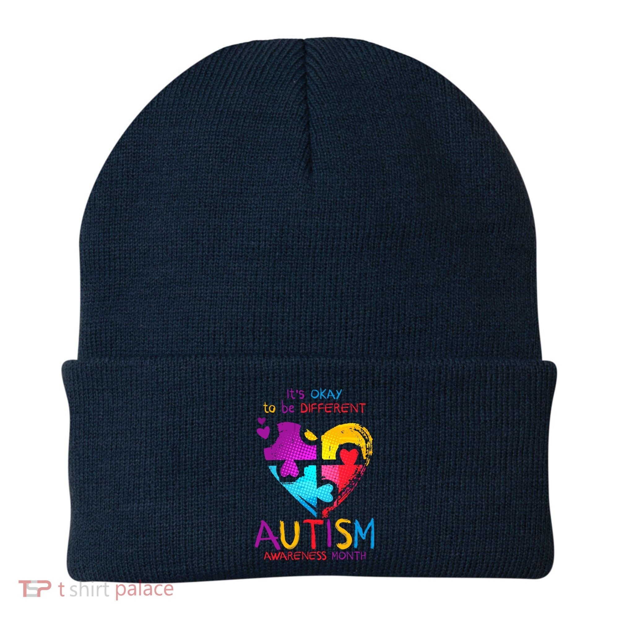 It's Okay To Be Different Autism Awareness Month1 Beanie