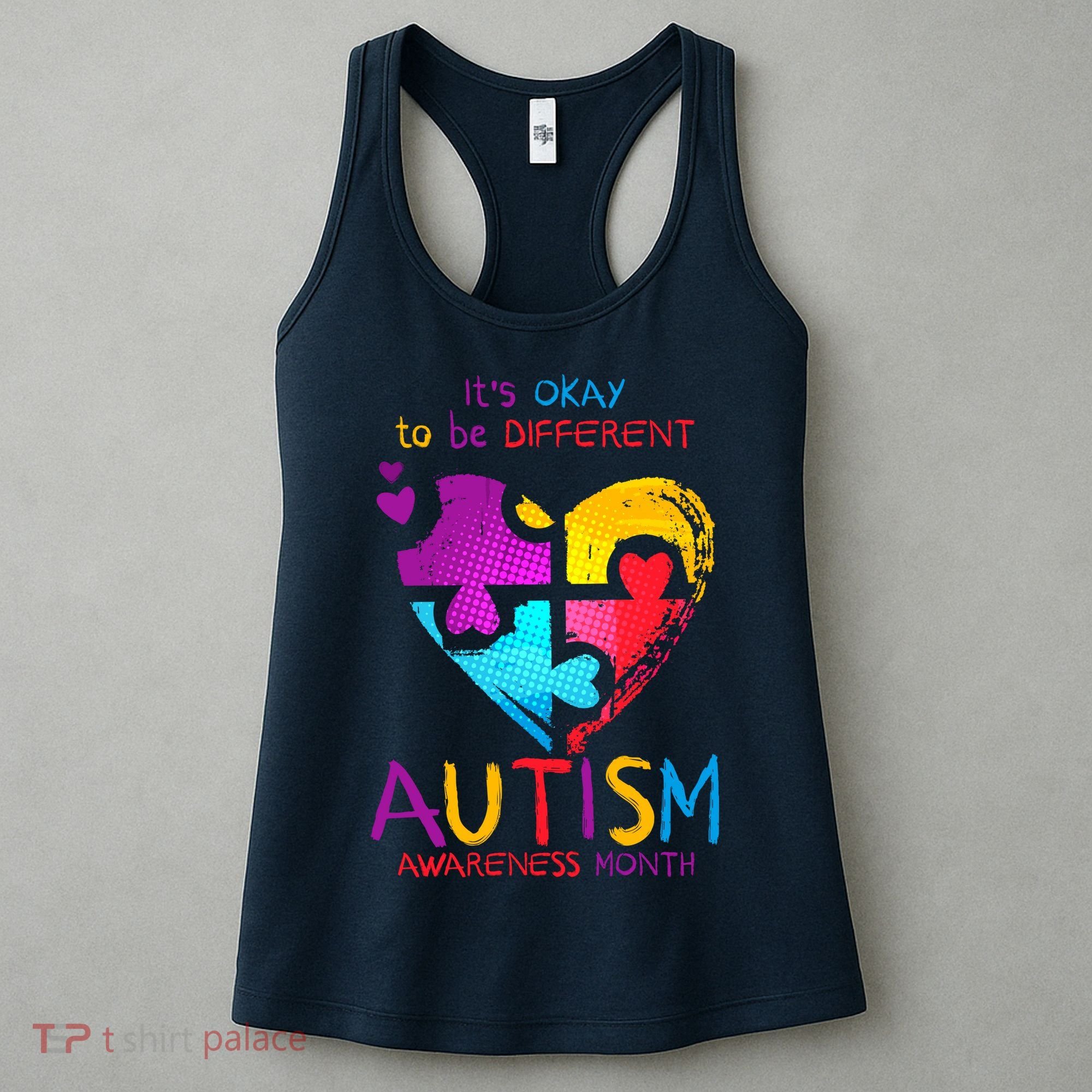 It's Okay To Be Different Autism Awareness Month1 Women's Tank Top