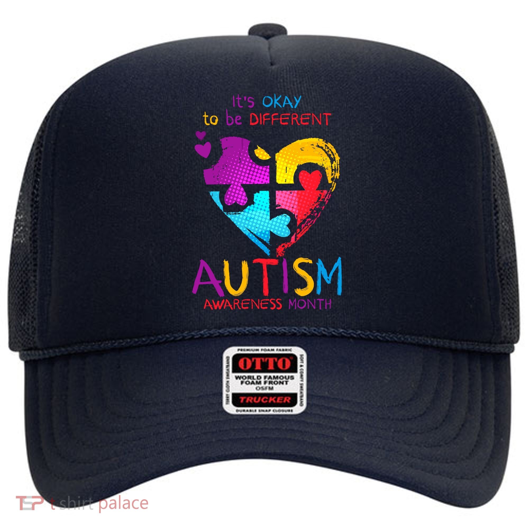 It's Okay To Be Different Autism Awareness Month1 Hat
