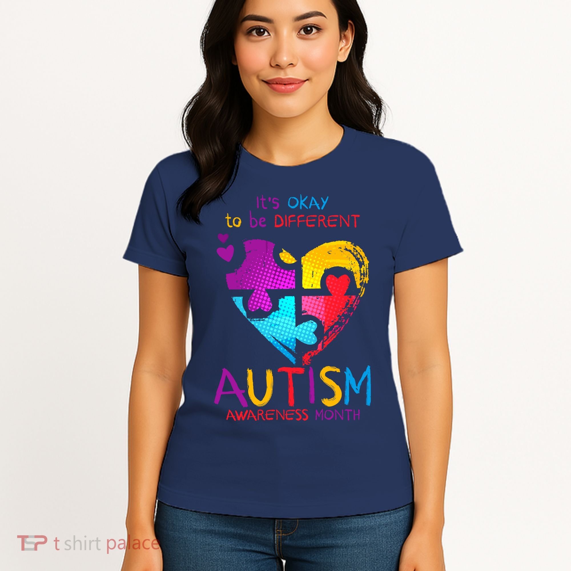 It's Okay To Be Different Autism Awareness Month1 Women's T-Shirt