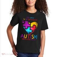 It's Okay To Be Different Autism Awareness Month1 Kids T-Shirt thumb 2
