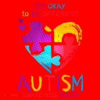 It's Okay To Be Different Autism Awareness Month1 Santa Hat thumb 1