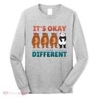 It's Okay To Be Different Bears Long Sleeve Shirt thumb 0