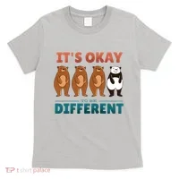 It's Okay To Be Different Bears T-Shirt thumb 0