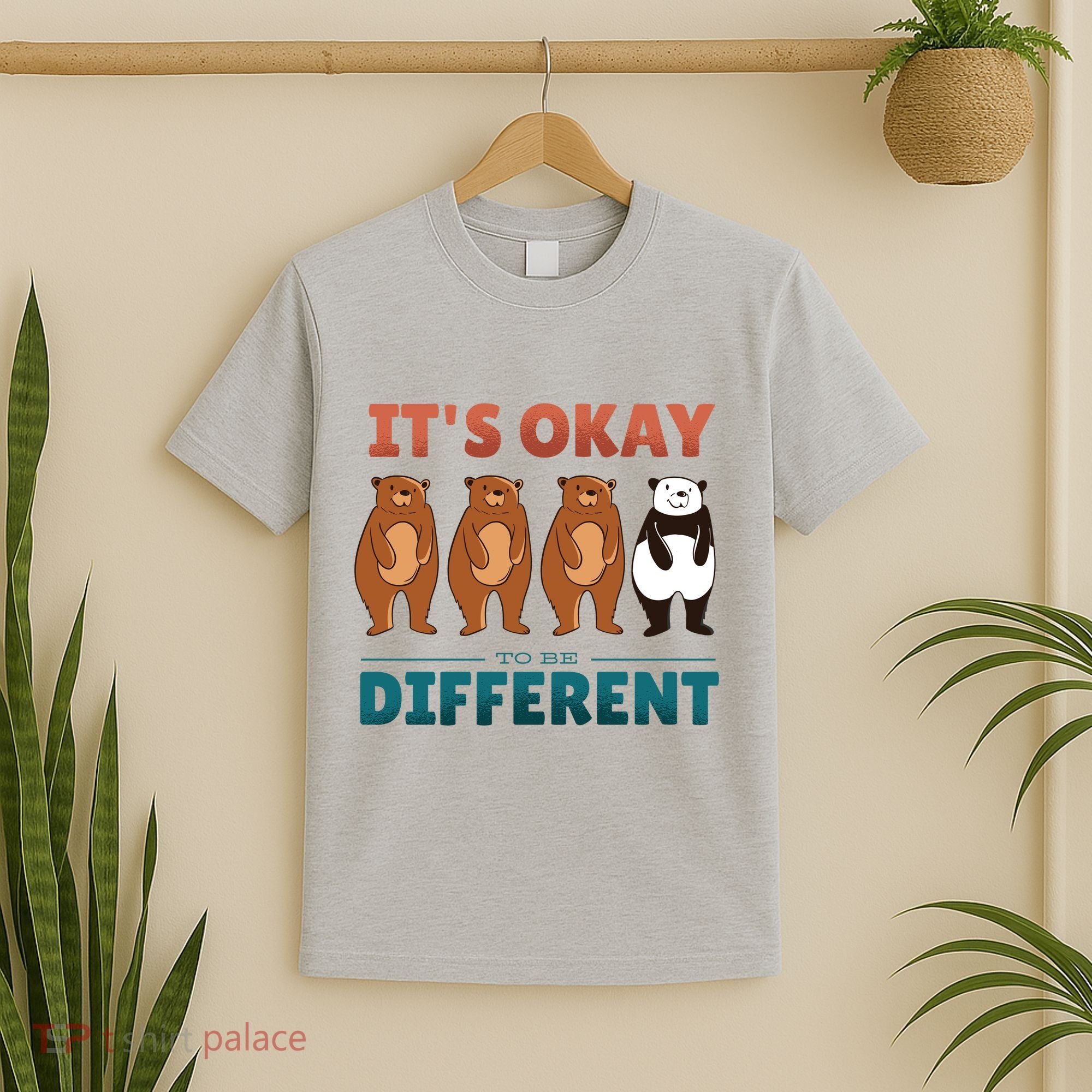 It's Okay To Be Different Bears T-Shirt