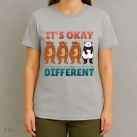 It's Okay To Be Different Bears T-Shirt thumb 4