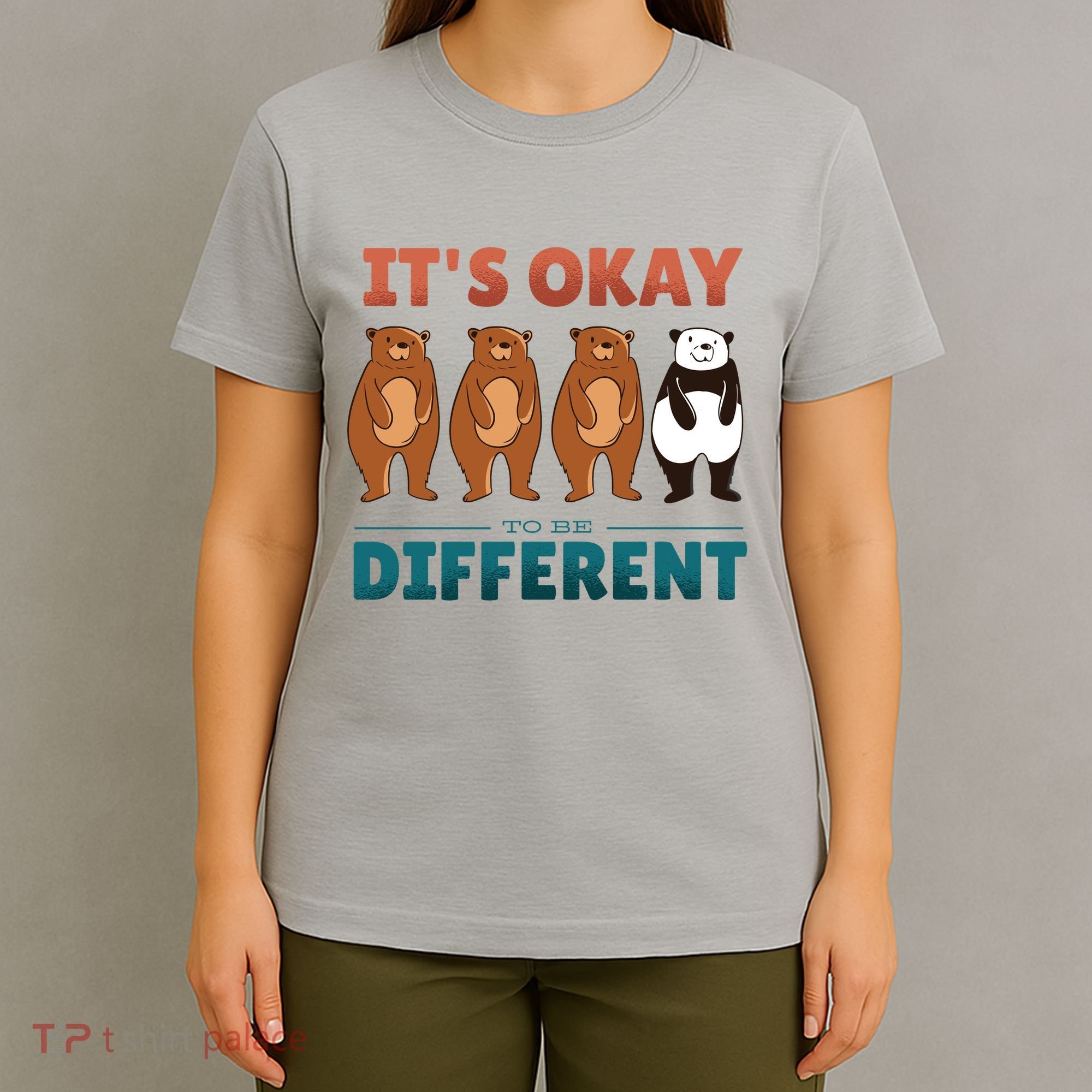 It's Okay To Be Different Bears T-Shirt