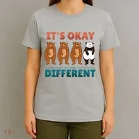 It's Okay To Be Different Bears T-Shirt thumb 4