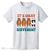 It's Okay To Be Different Bears Kids T-Shirt thumb 0