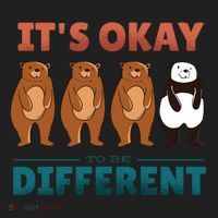 It's Okay To Be Different Bears Women's Sweatshirt thumb 2