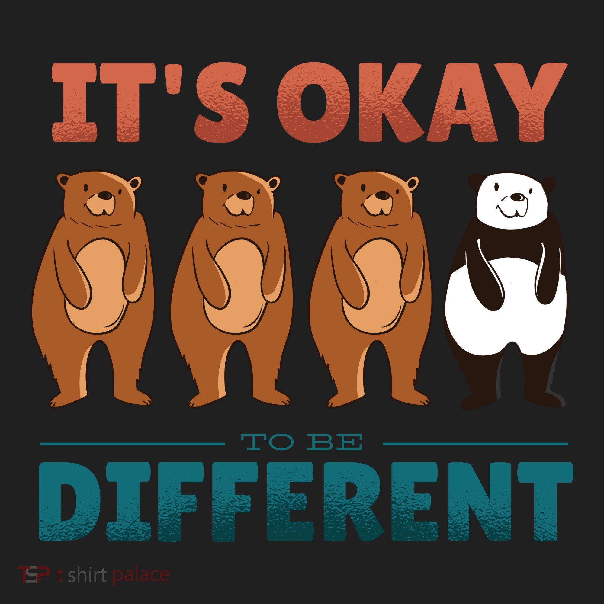 It's Okay To Be Different Bears Women's Sweatshirt
