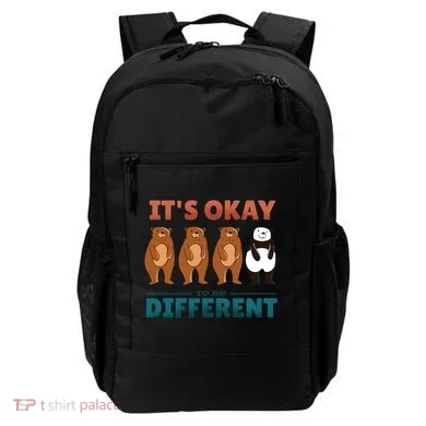 It's Okay To Be Different Bears Backpack