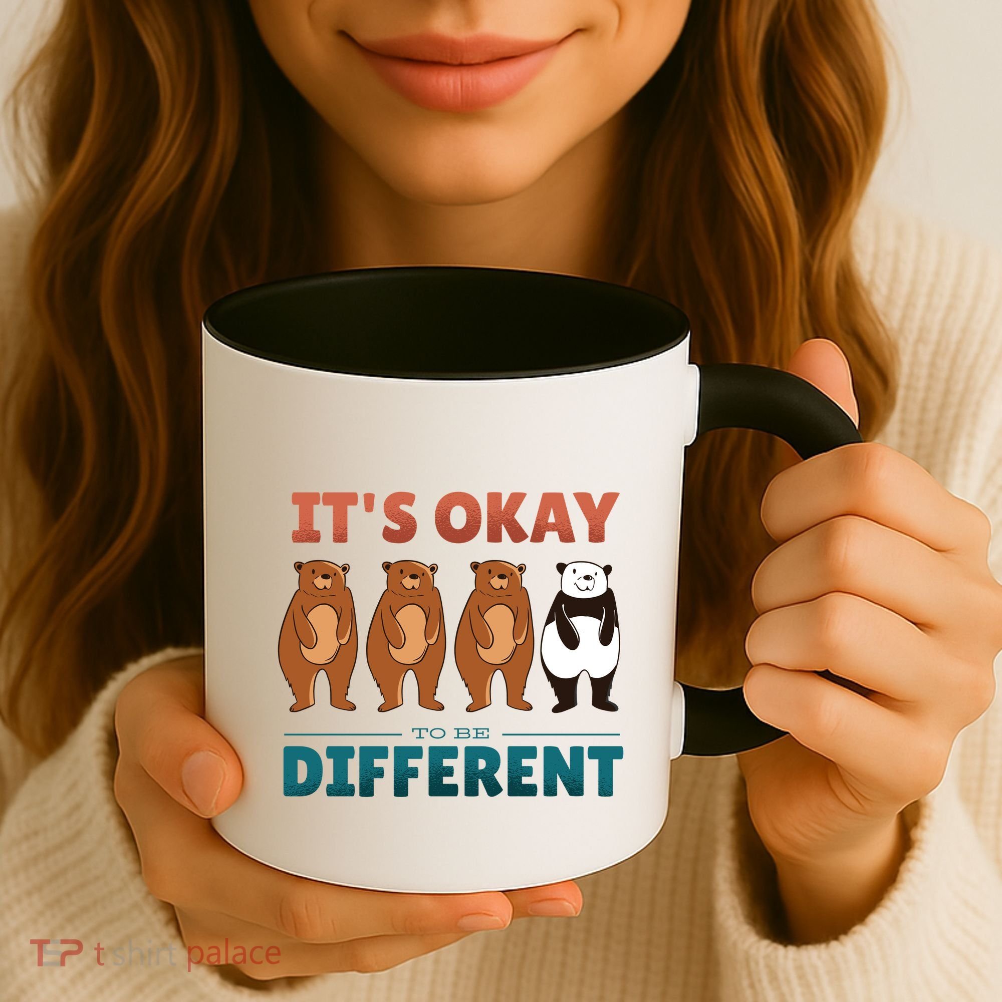 It's Okay To Be Different Bears Coffee Mug