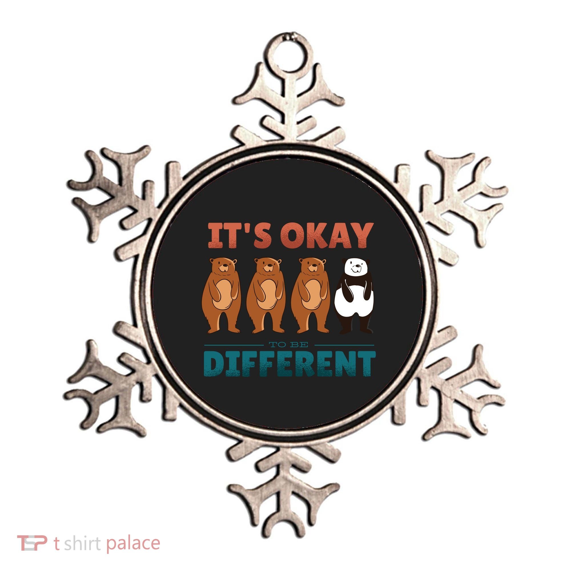 It's Okay To Be Different Bears Ornament