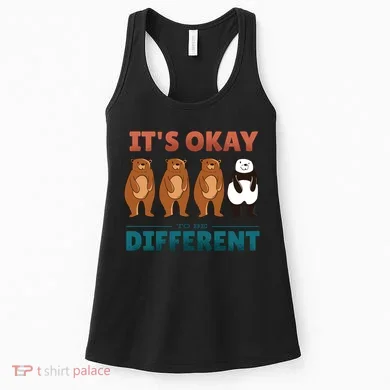 It's Okay To Be Different Bears Women's Tank Top