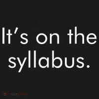 It's on the Syllabus. Pajama Set thumb 2