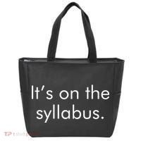 It's on the Syllabus. Tote Bag thumb 0