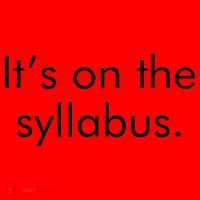 It's on the Syllabus. Santa Hat thumb 1