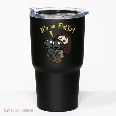 It's So Fluffy Funny Magical Wizard Tumbler