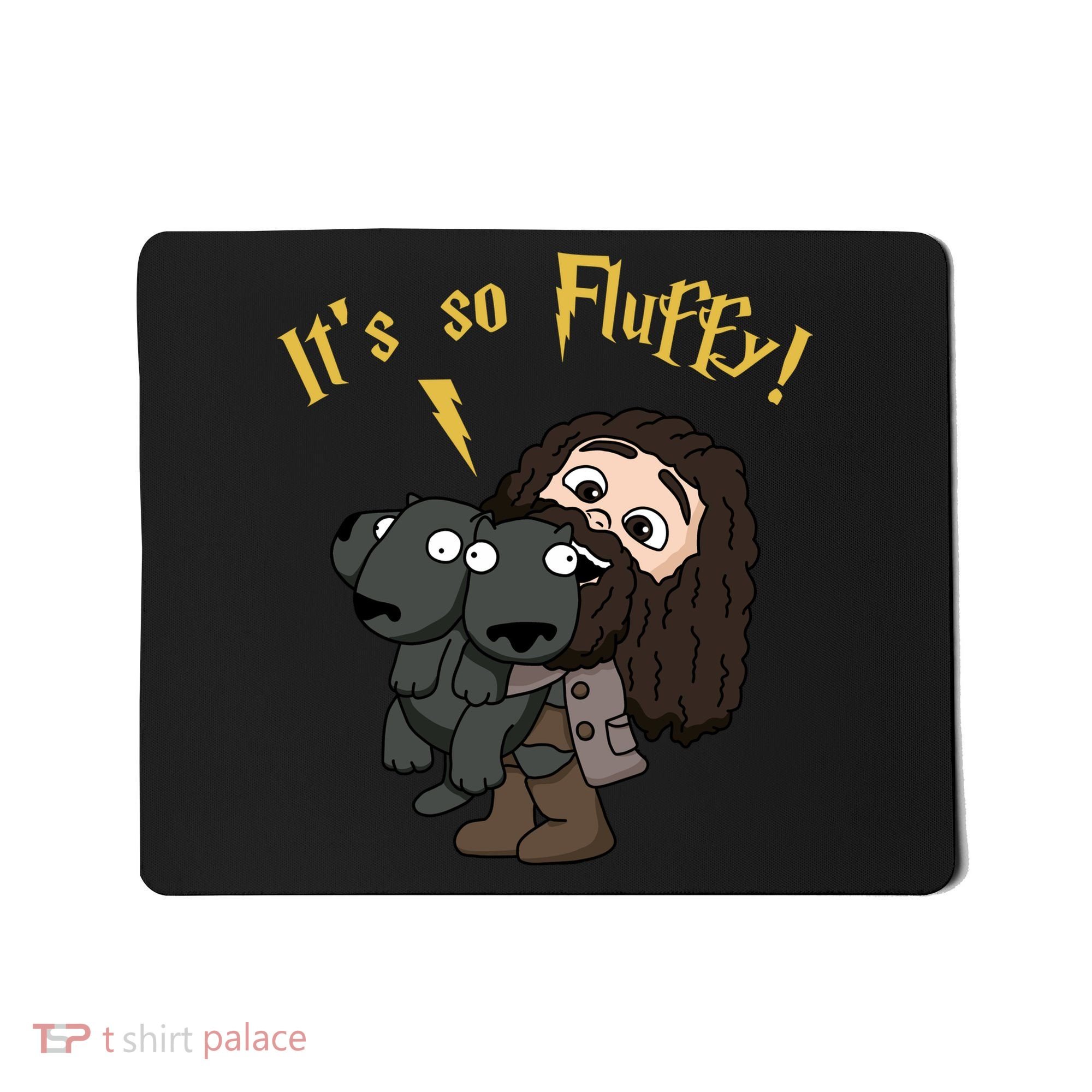 It's So Fluffy Funny Magical Wizard Mousepad