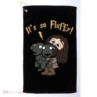 It's So Fluffy Funny Magical Wizard Golf Towel thumb 0