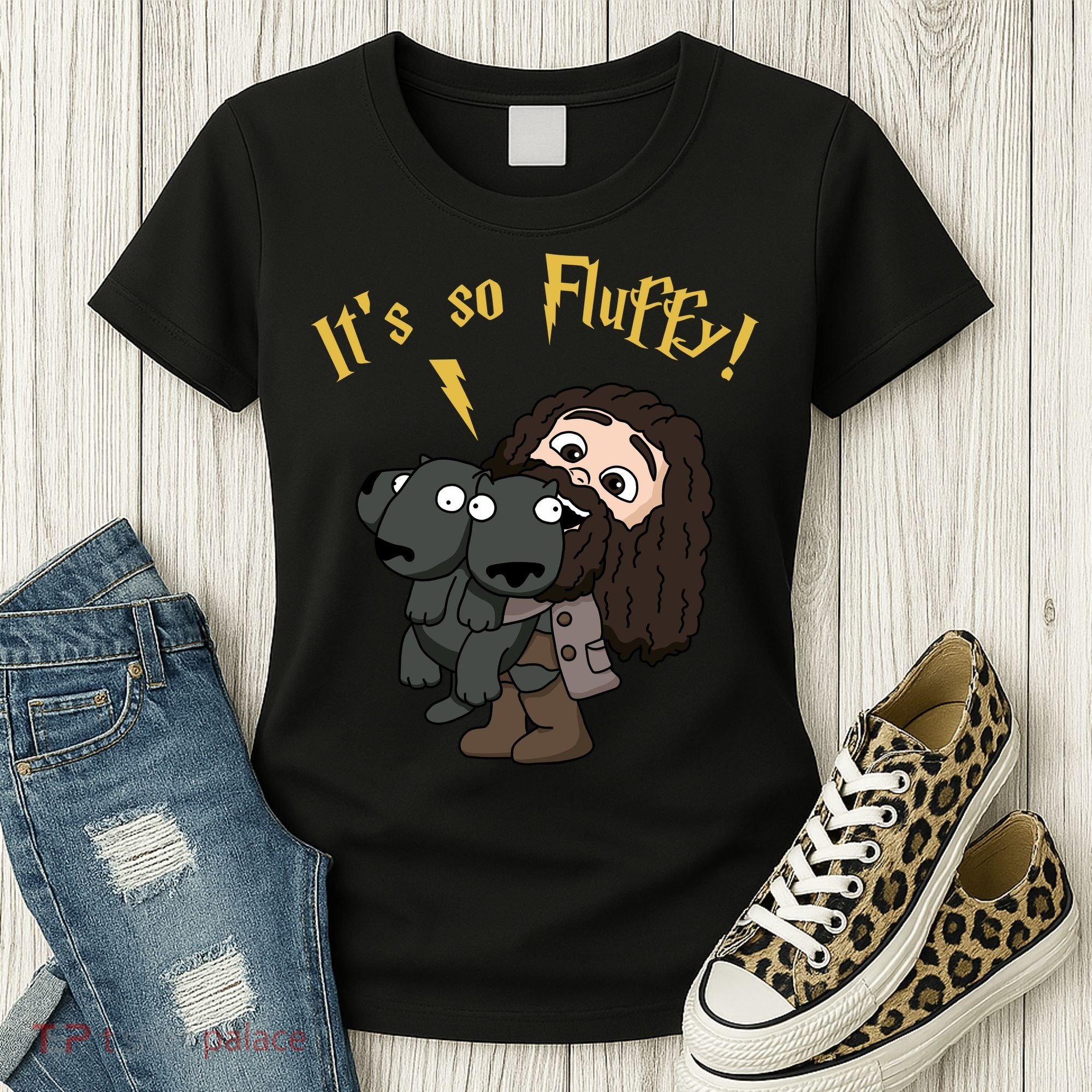 It's So Fluffy Funny Magical Wizard Women's T-Shirt