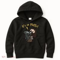 It's So Fluffy Funny Magical Wizard Kids Hoodie thumb 0