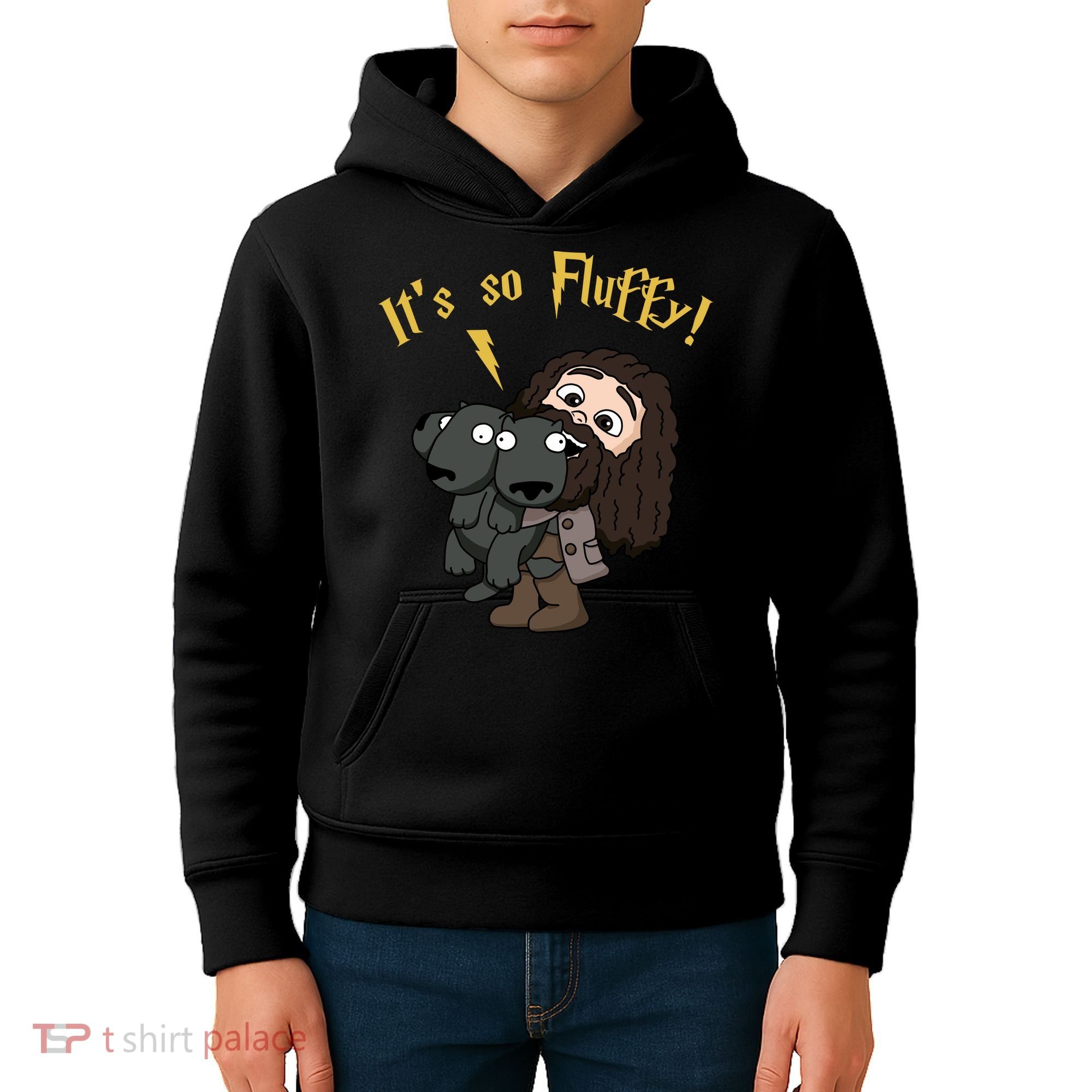 It's So Fluffy Funny Magical Wizard Kids Hoodie