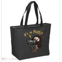It's So Fluffy Funny Magical Wizard Tote Bag thumb 2