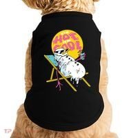 It's So Hot To Be Cool Snowman Doggie Tank thumb 0