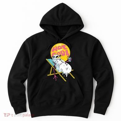 It's So Hot To Be Cool Snowman Hoodie