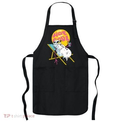 It's So Hot To Be Cool Snowman Apron